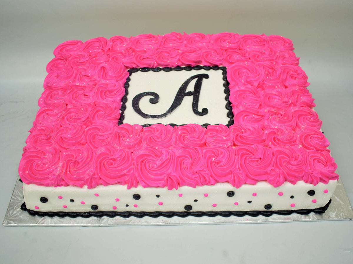 Rosette Half Sheet Cake  Order Traditional Rosette Cake in Philadelphia