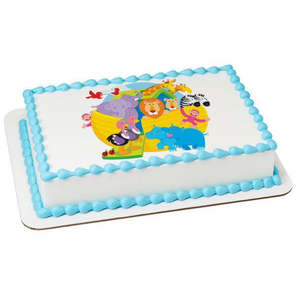 Baby Shower Noah's Ark Cake