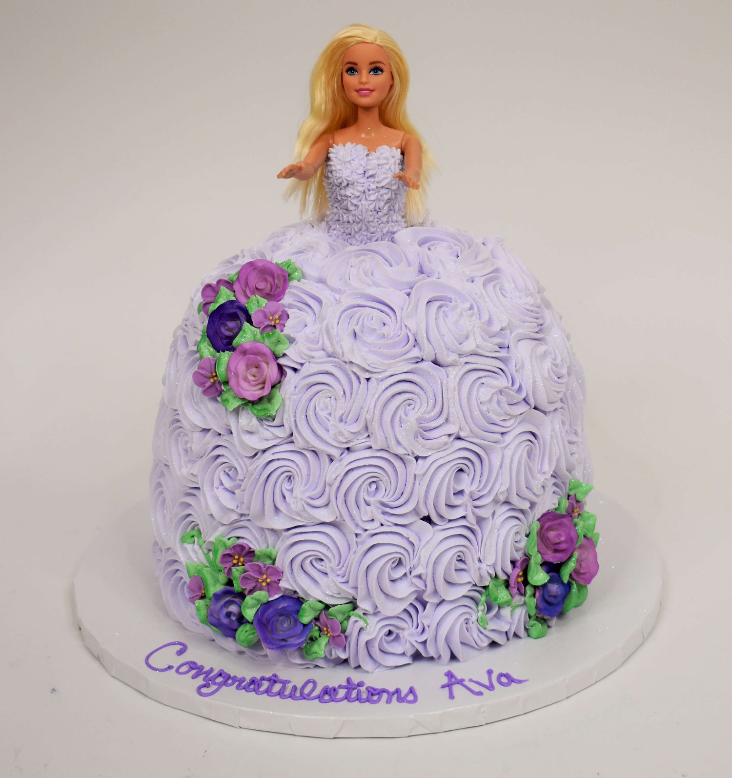 McArthur's Bakery Cake of Popular Children's Themes Including a Barbie Doll