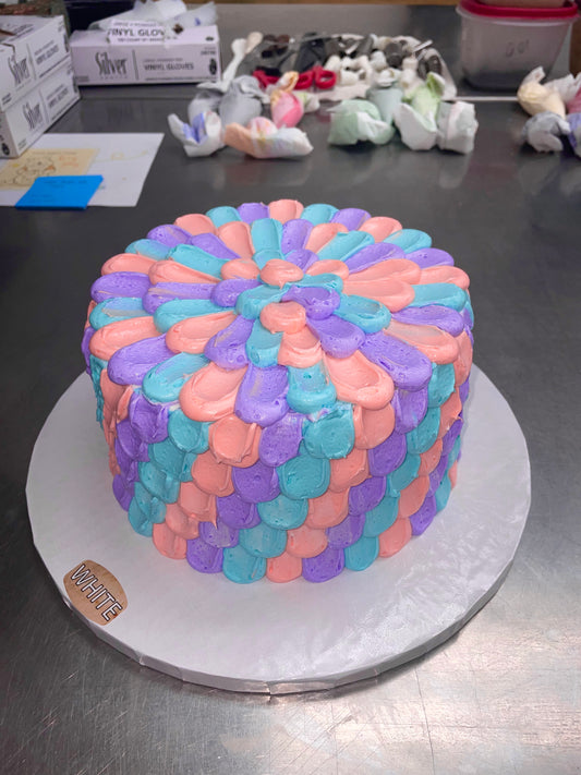 Mermaid Scales Cake