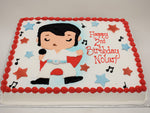 McArthur's Bakery Custom Cake with A Baby or Little Elvis Singing