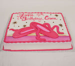 McArthur's Bakery Custom Cake With Pink Ballet Slippers