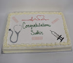 McArthur's Bakery Custom Cake With Medical Instruments 