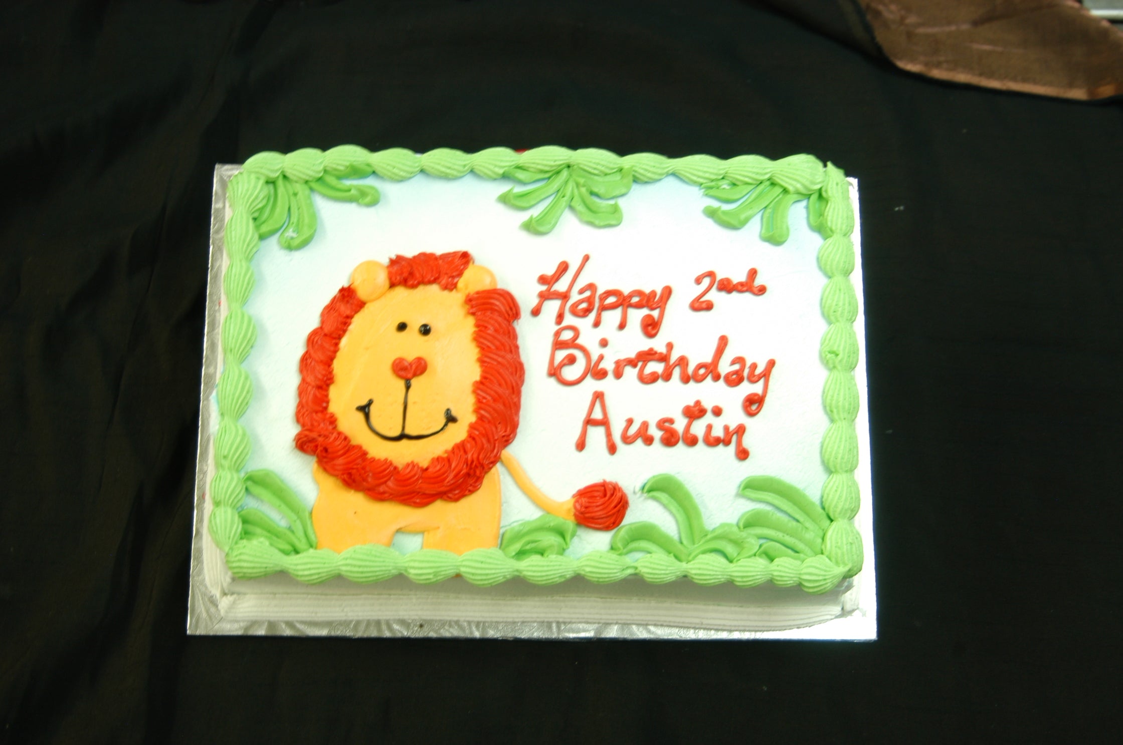 Happy Lion Cake