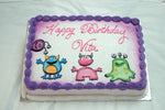 McArthur's Bakery Custom Cake with Little Monsters Cake