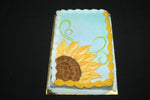 McArthur's Bakery Custom Cake with Large Yellow Sunflower