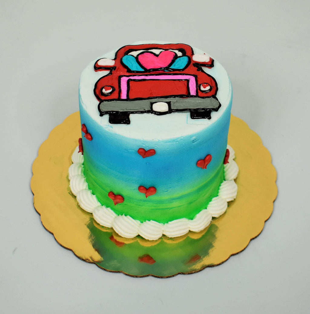 Kissing In The Car Cake