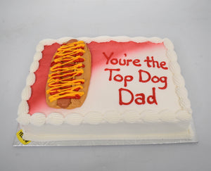 You're Top Dog Dad Cake