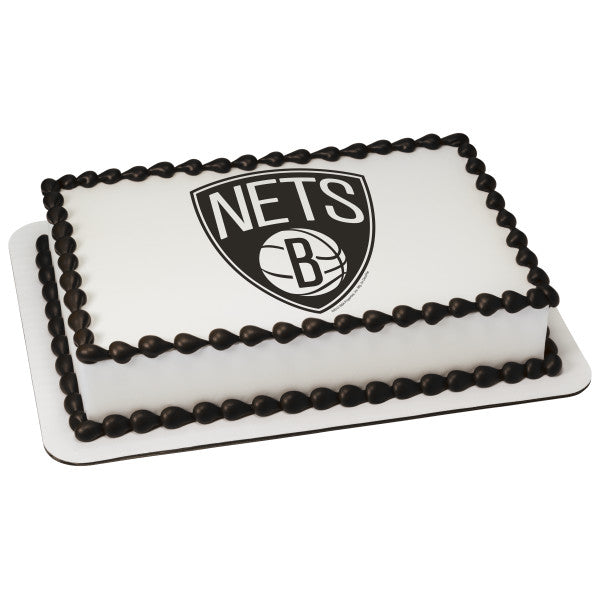 McArthur's Bakery Custom Cake with Brooklyn Nets Scan