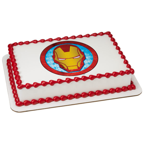 McArthur's Bakery Custom Cake with Avengers Iron Man