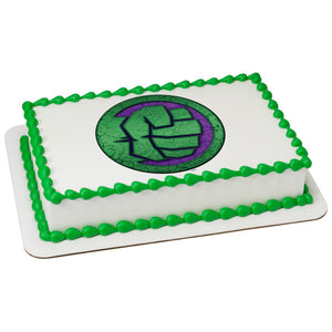 MaArthur's Bakery Custom Cake with Avengers, Hulk Fist