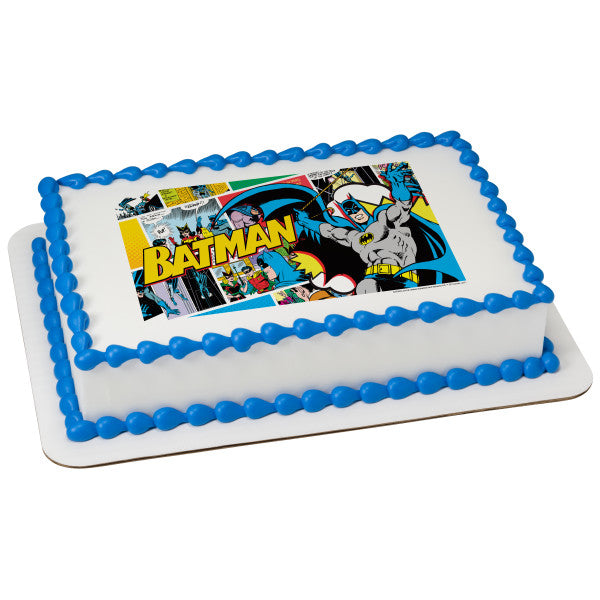 MaArthur's Bakery Custom Cake with Batman Pop Scan