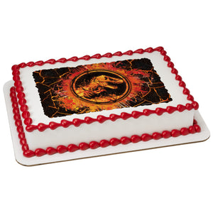 McArthur's Bakery Custom Cake with Jurassic World Fallen Kingdom Molten