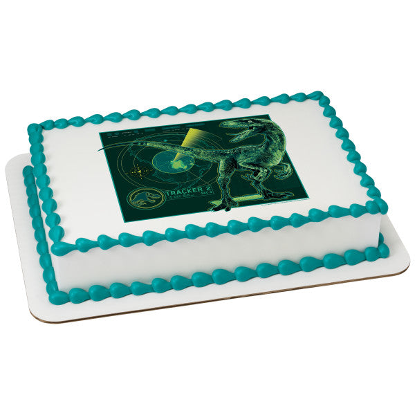 McArthur's Bakery Custom Cake with Jurassic World Tracker