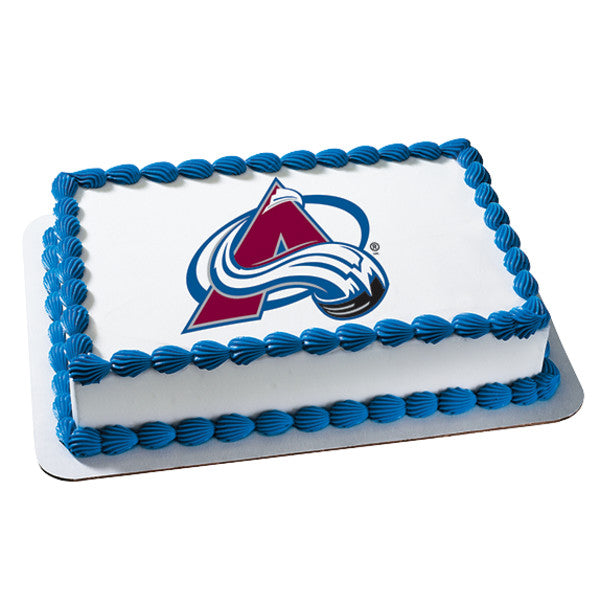 McArthur's Bakery Custom Cake With Colorado Avalanche Logo