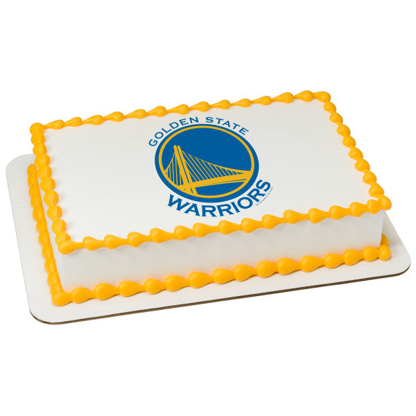 Golden State Warriors Edible Cake Topper - VIParty.com.au