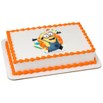 MaArthur's Bakery Custom Cake with Despicable Me, Lets Party Scan