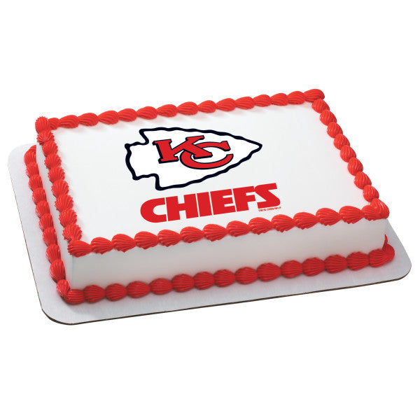 McArthur's Bakery Custom Cake With Kansas City Chiefs Logo