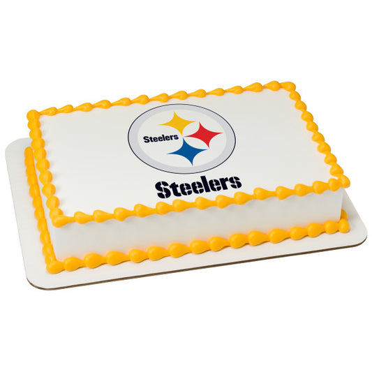 McArthur's Bakery Custom Cake With Pittsburgh Steelers Logo