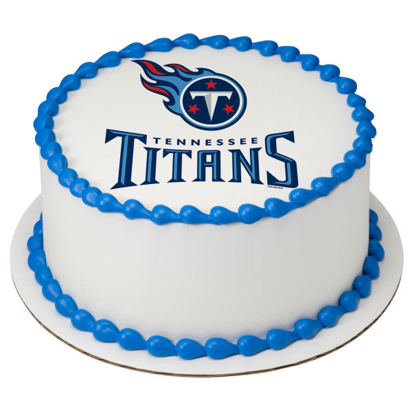 McArthur's Bakery Custom Cake With Tennessee Titans Logo