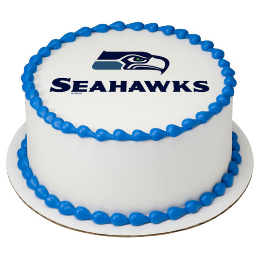 McArthur's Bakery Custom Cake With Seattle Seahawks Logo