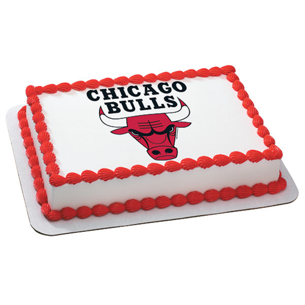 McArthur's Bakery Custom Cake With Chicago Bulls Logo
