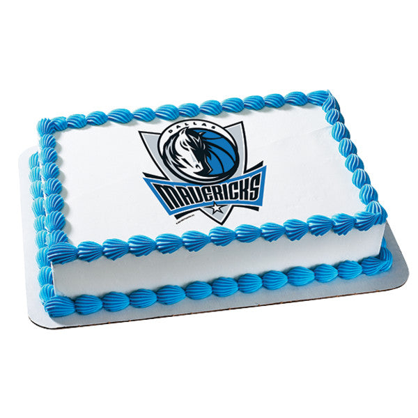 McArthur's Bakery Custom Cake With Dallas Mavericks Logo