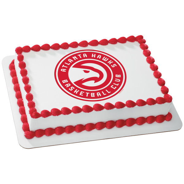 McArthur's Bakery Custom Cake with Atlanta Hawks Cake