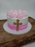 Pink Cross Cake