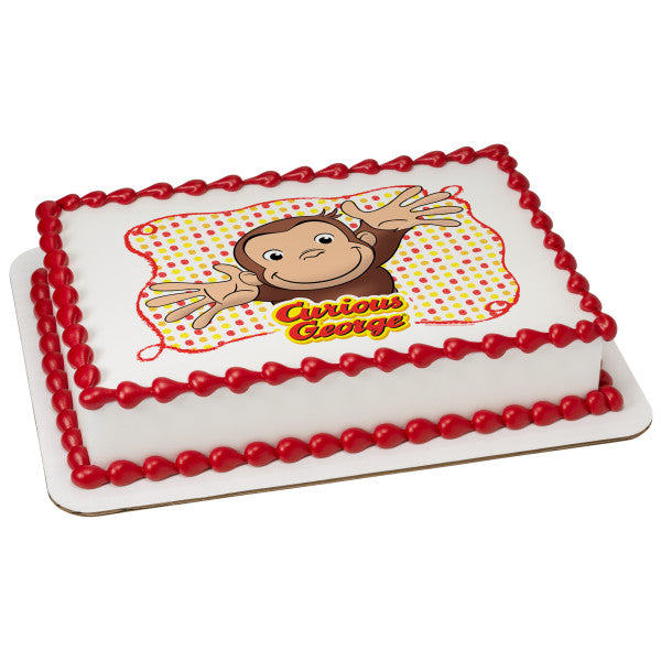 McArthur's Bakery Custom Cake with Curious George 