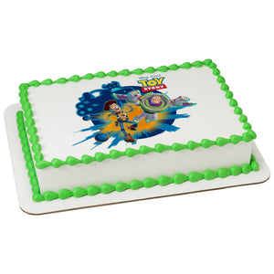 MaArthur's Bakery Custom Cake with Toy Story, Buzz Light Year, Woody