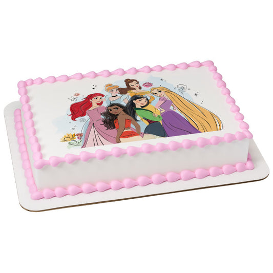 Disney Princess Together Cake