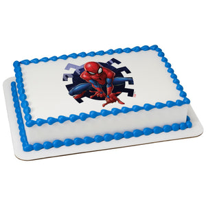 Marvel's Spider-Man Web Cake