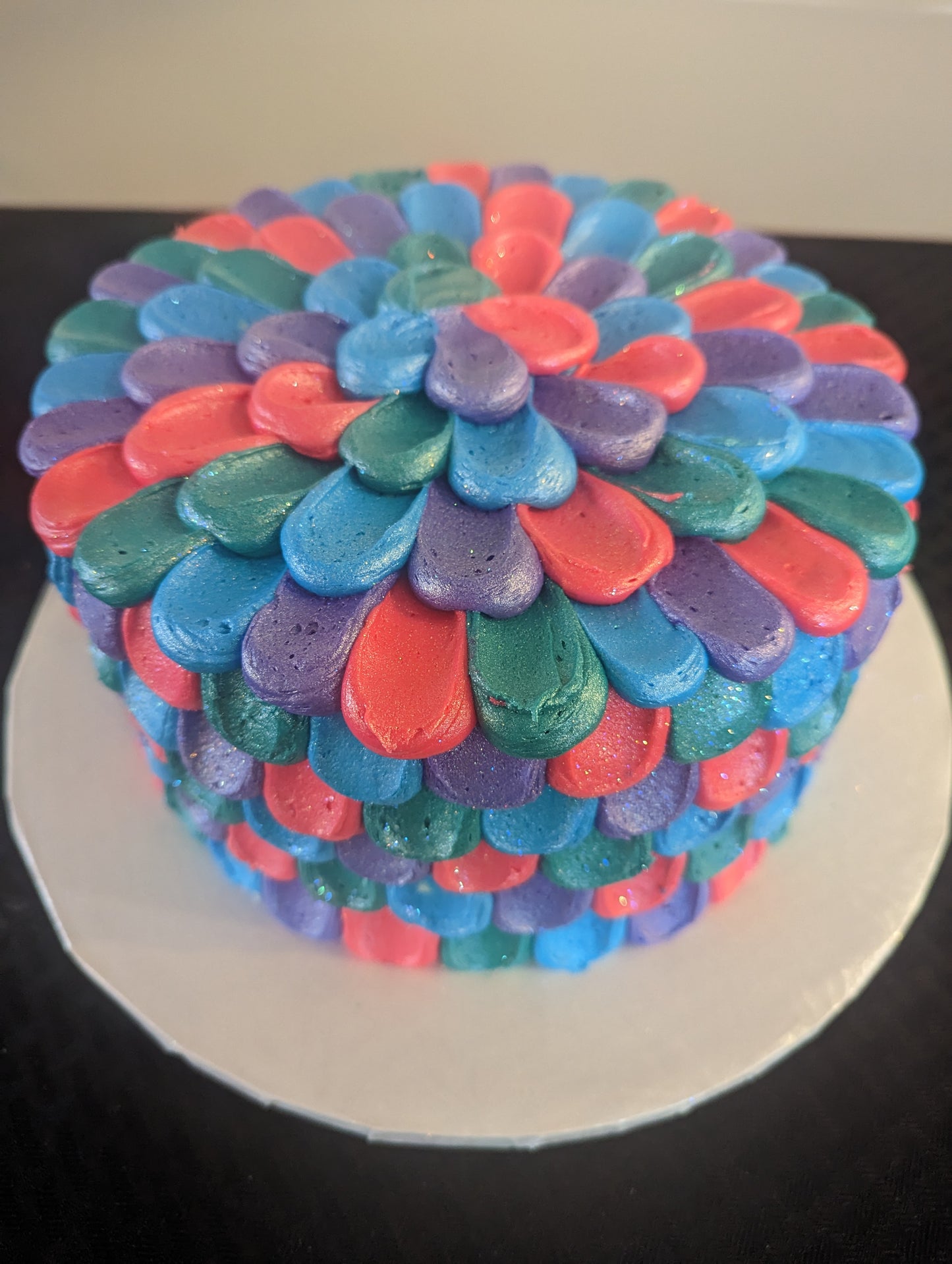 Mermaid Scales Cake