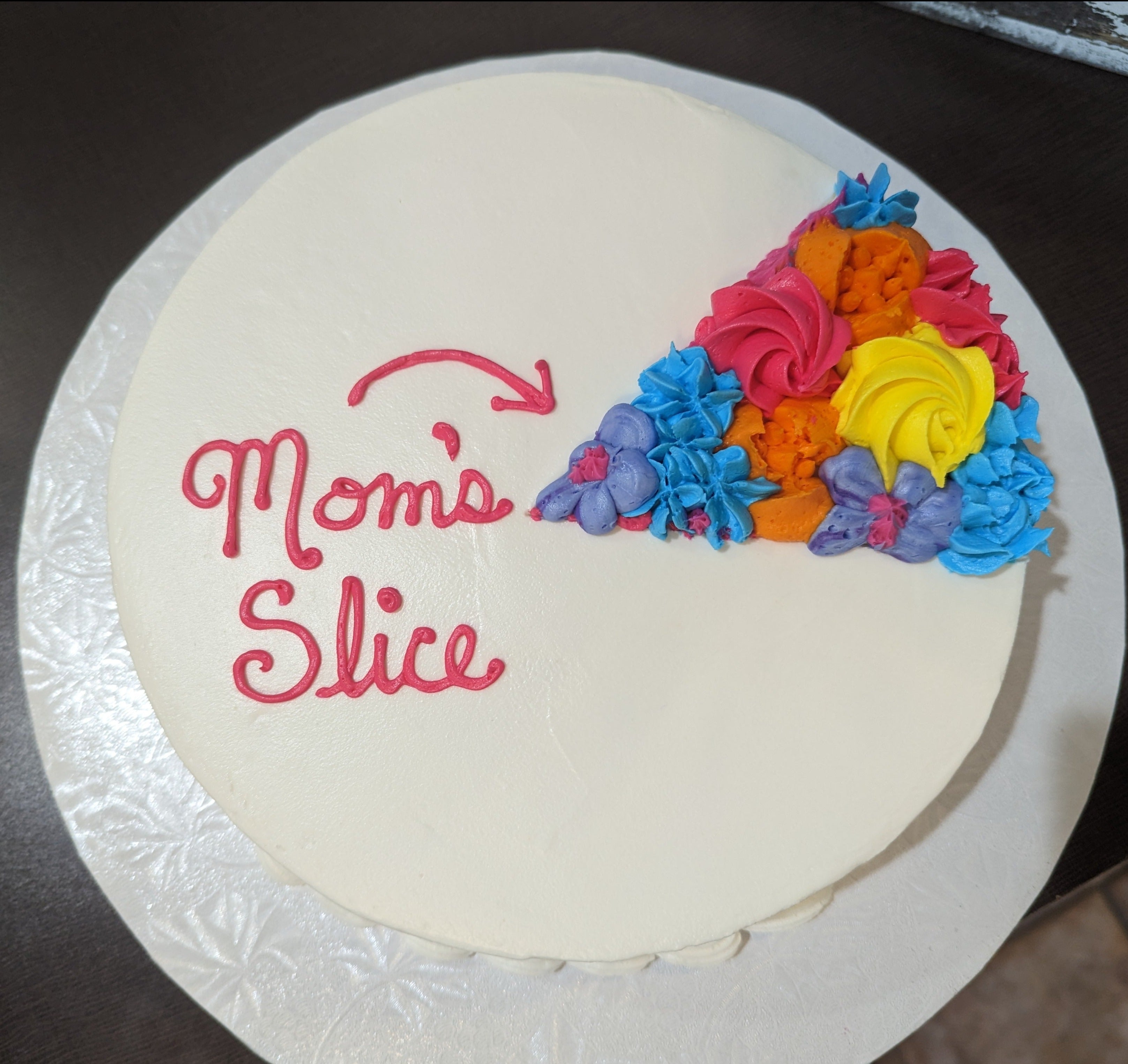 Mom's 60th Birthday - Decorated Cake by Shafaq's Bake - CakesDecor
