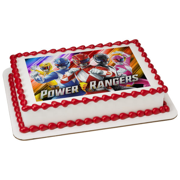 Power Rangers Morphin Time Cake